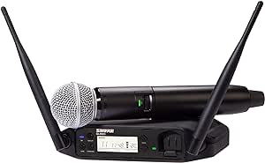 Shure GLXD24+/SM58 Dual Band Wireless Microphone System