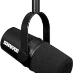 Shure MV7X XLR Podcast Microphone Pro Quality Dynamic Mic Black