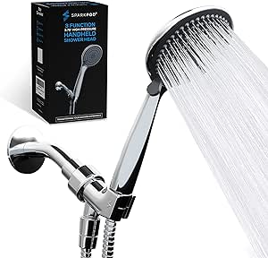 SparkPod High Pressure Handheld Shower Head 3-Function