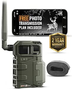 SpyPoint LM2 Cellular Trail Camera 20MP Infrared Night Vision