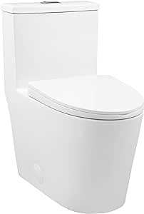 Swiss Madison Dreux One Piece Elongated Dual Flush Toilet