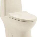 Swiss Madison Ivy One Piece Toilet Dual Vortex Flush Bisque