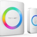 Tecknet Wireless Doorbell 1300ft Range IP65 Waterproof 60 Chimes