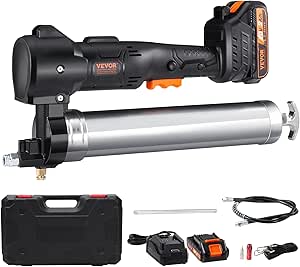 VEVOR Cordless Grease Gun Kit 20-Volt 10000 PSI