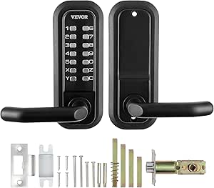 Vevor Mechanical Keyless Entry Door Lock 14 Digit Keypad