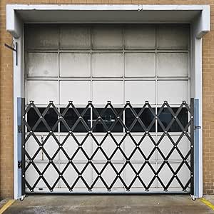 Vevor Single Folding Steel Security Gate 51.57" H x 74" W