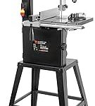 WEN 10-Inch Band Saw with Stand Two-Speed Black