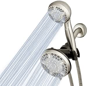 Waterpik 12-Mode Dual Shower Head System PowerPulse