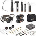 Worx MakerX 6 Tool Kit Rotary Tool Wood Metal Crafter