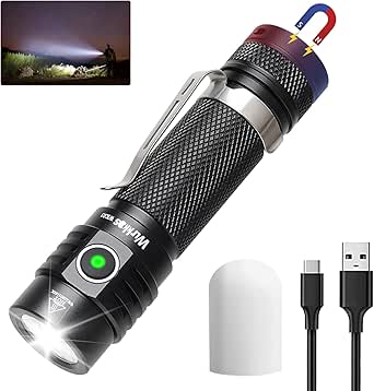 Wurkkos Flashlight High Lumen SST-40 LED IP68