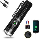 Wurkkos LED Flashlight Rechargeable High Lumen USB C