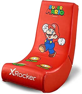 X Rocker Super Mario Gaming Floor Chair All-Star Edition Youth