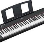 Yamaha 61-Key Piaggero Ultra-Portable Digital Piano Black