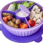 Yumbox Poke Bowl Leakproof Salad Bowl Maui Purple