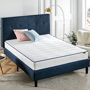 Zinus 8 Inch Essential Innerspring Mattress Full Medium Firm