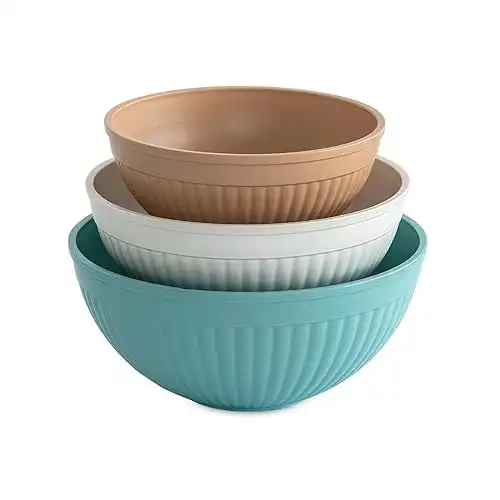 Nordic Ware Prep and Serve Mixing Bowls Set 3-Piece