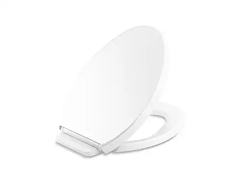 Kohler Saile Elongated Toilet Seat Soft Close Quick Release White