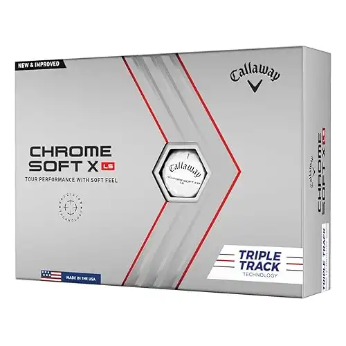 Callaway Golf 2022 Chrome Soft X LS Golf Balls