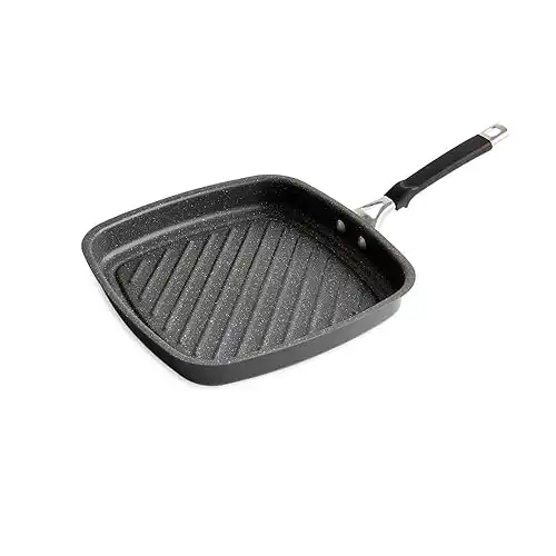 Nordic Ware Verde Aluminized Steel Searing Grill Pan 10-Inch