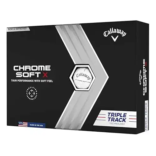 Callaway Chrome Soft X Triple Track Golf Balls