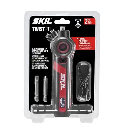 SKIL Twist 2.0 Rechargeable 4V Screwdriver