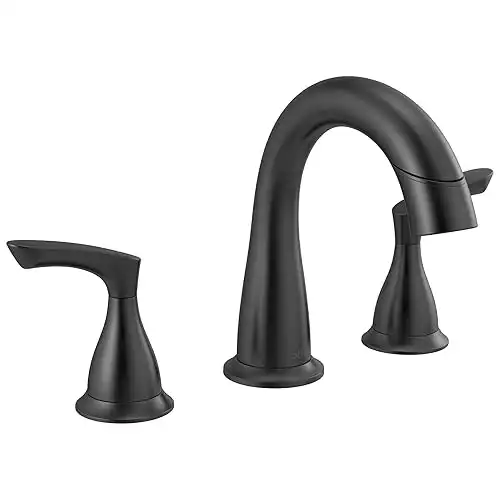 Delta Faucet Broadmoor Pull Down Bathroom Faucet Matte Black