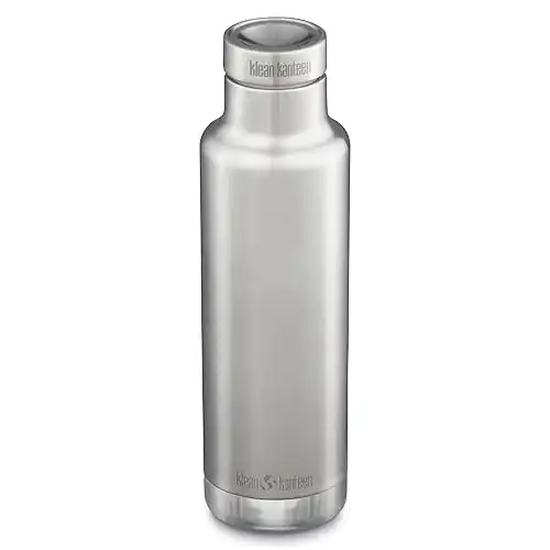 Klean Kanteen Insulated Pour Through 25 oz Brushed Stainless