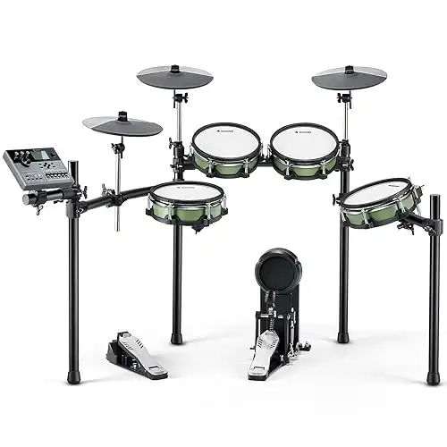 Donner DED-500 Electric Drum Set with Mesh Heads