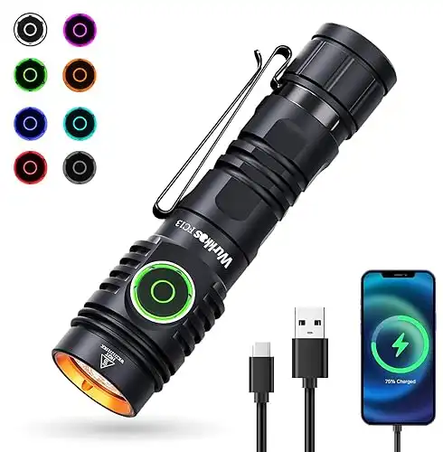 Wurkkos FC13 LED Rechargeable Flashlight 3500Lumen