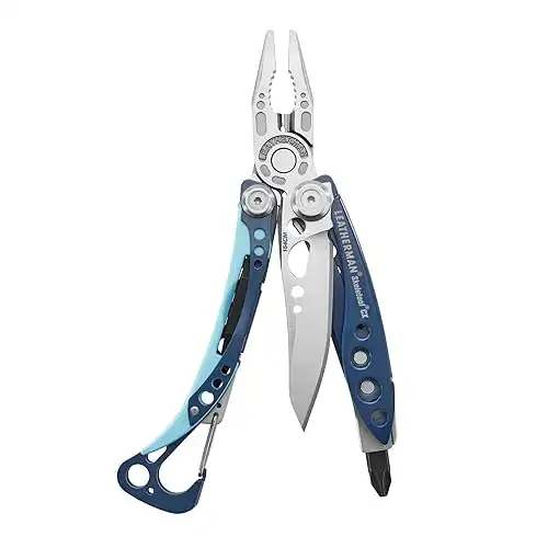 Leatherman Skeletool CX 7-in-1 Lightweight Multi-Tool Nightshade Blue