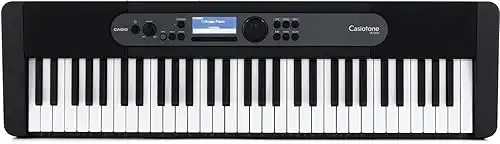 Casio Casiotone 61-Key Portable Keyboard with Key Lighting System