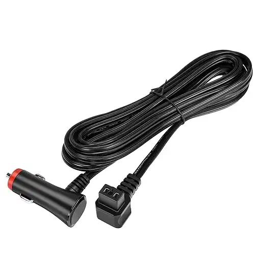 BougeRV 12V/24V DC Power Cord for Portable Refrigerator