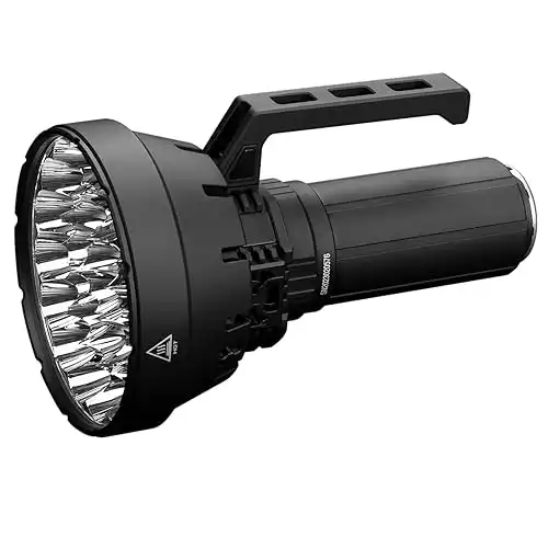 Imalent SR32 Tactical Flashlight 120000 Lumens OLED Display