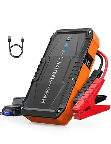 AstroAI S8 Car Battery Jump Starter 1500A