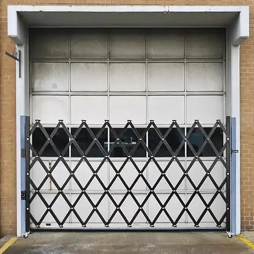 Vevor Single Folding Steel Security Gate 51.57" H x 74" W