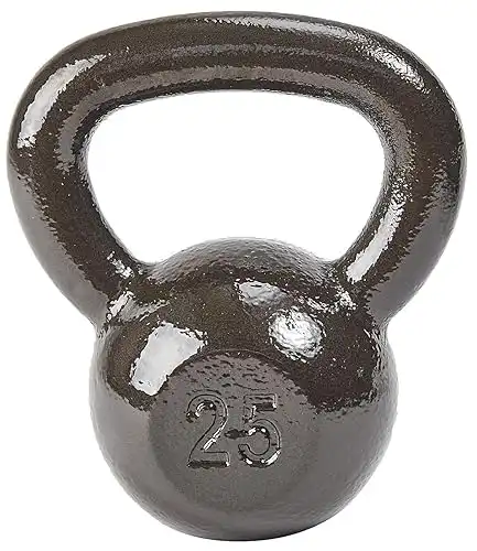 BalanceFrom Solid Cast Iron Kettlebell Weight