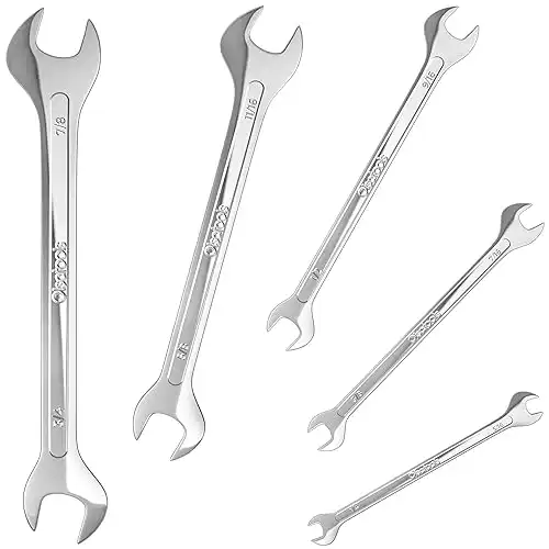 Olsa Tools Thin Wrench Set 5pc SAE