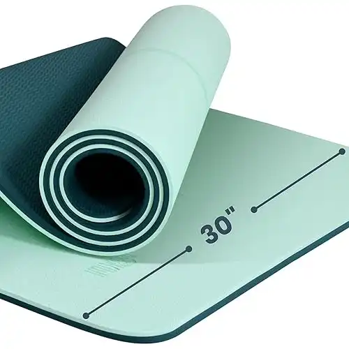 Thick Yoga Mat Non Slip Extra Wide Long