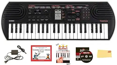 Casio 44-Key Mini Keyboard Bundle