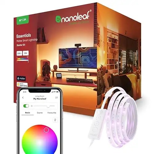 Nanoleaf Essentials Smart LED Lightstrip 80" Kit RGB