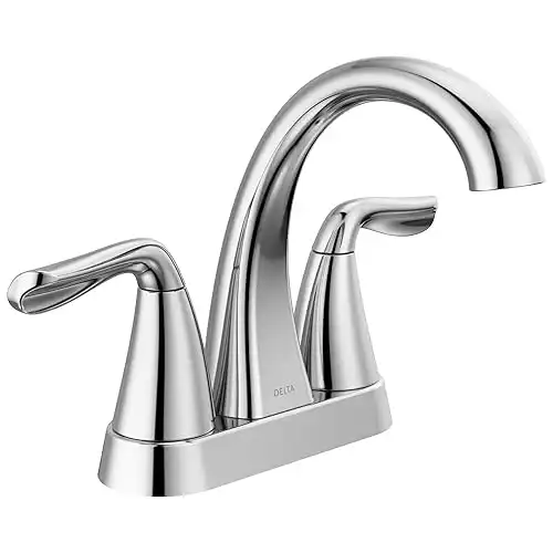 Delta Faucet Arvo Centerset Bathroom Sink Faucet Chrome