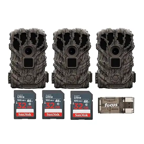 Stealth Cam Browtine 14MP Trail Camera Bundle