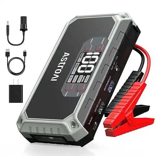 AstroAI Car Jump Starter 2000A 12V 8-in-1