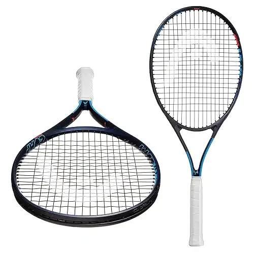 HEAD Ti. Instinct Pre-Strung 27 in Black Blue Tennis Racquet