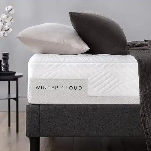 Zinus 12 Inch Winter Cloud Memory Foam Mattress Queen